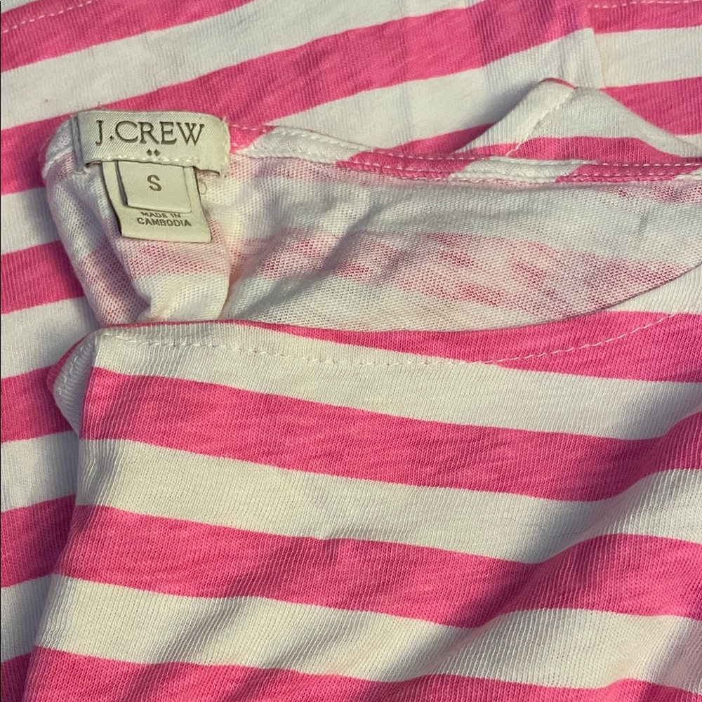 J. Crew striped, boat neck top - Picture 3 of 6